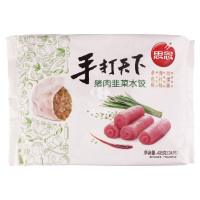 思念手打猪肉韭菜水饺495g