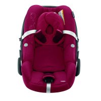 maxi-cosi 佩泊婴儿汽车座椅(深红色) GD63008140 安全座椅 荷兰原装进口幼儿安全座椅 自带遮阳棚 0-12个月(0-13kg)