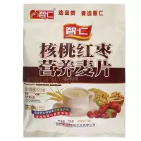智仁核桃红枣麦片700g