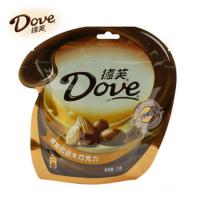 [苏宁易购超市]德芙原粒巴旦木巧克力72g