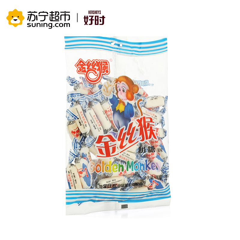 金丝猴 圆柱奶糖原味 228g/袋