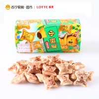 乐天小熊饼巧克力味49G