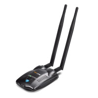 睿因(WAVLINK)WL-WN689HN2 300M双天线高功率USB笔记本电脑无线网卡台式机WIFI信号发射接收器