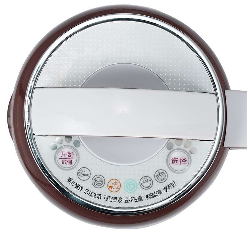 美的(Midea)WHC12X68无网生磨内壁全钢可可豆浆机