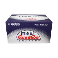 [苏宁易购超市]景田 百岁山 矿泉水 348ml*24瓶 整箱