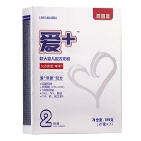 贝因美爱+尊享较大婴儿配方奶粉189克