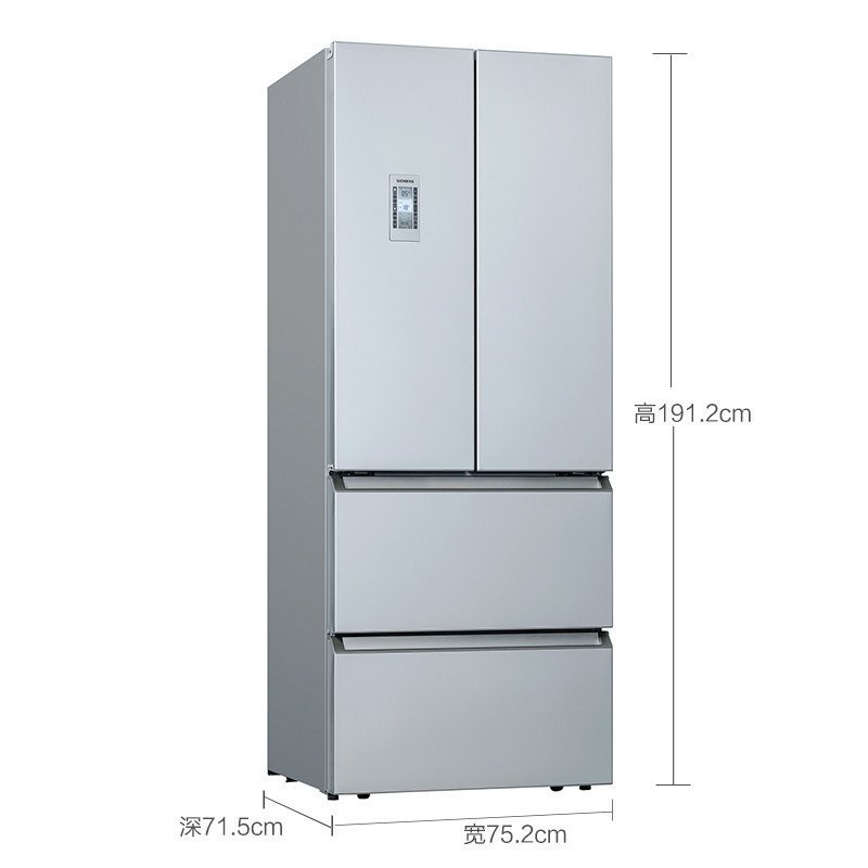 西门子(SIEMENS) BCD-442W(KM45EV60TI) 442升 多门冰箱(银色)