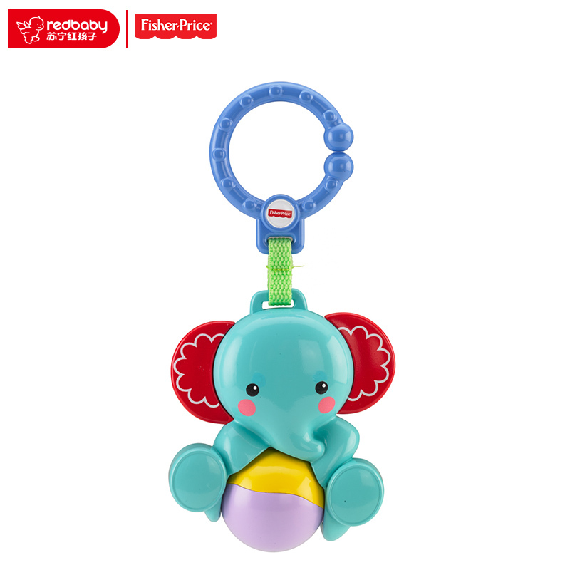 [苏宁自营]Fisher Price 费雪费雪小象摇铃CBK74