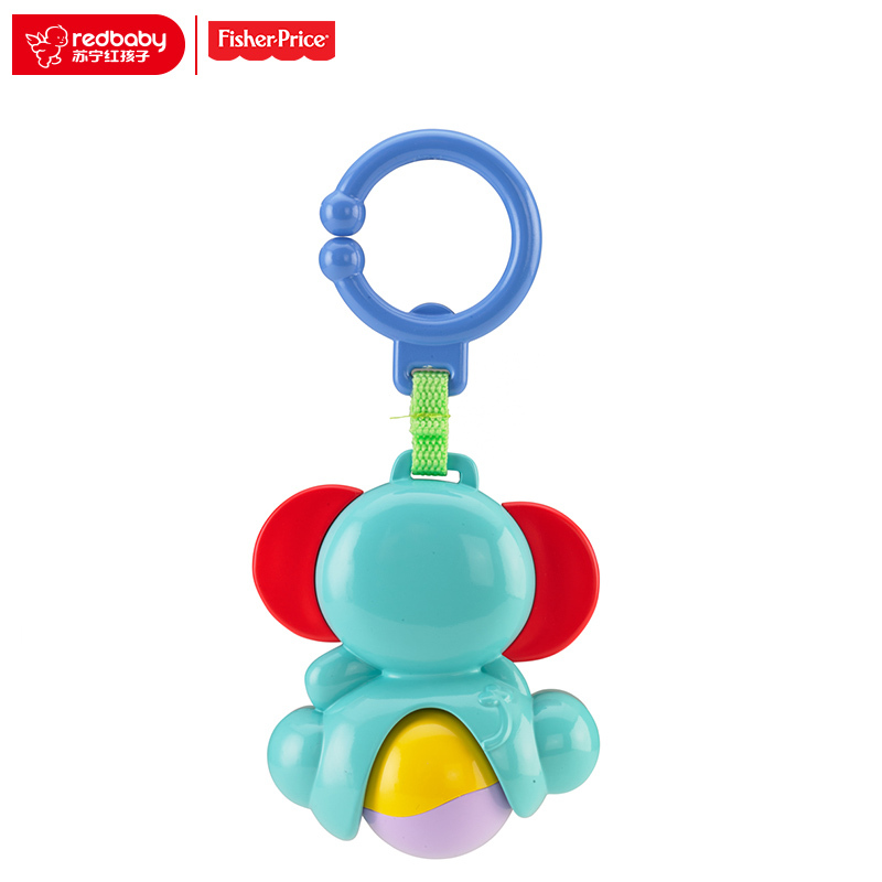 [苏宁自营]Fisher Price 费雪费雪小象摇铃CBK74