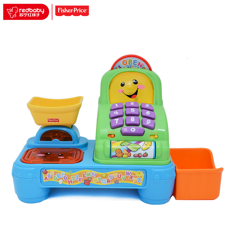 [苏宁自营]Fisher Price 费雪欢乐学习收银机 早教益智玩具 W9792