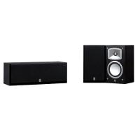 正品雅马哈 YAMAHA NS-9002 中置环绕音箱专业家用木质书架音响