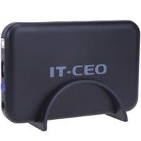 IT-CEO IT-735 USB3.0+ESATA双接口 3.5英寸移动硬盘盒 (黑色)