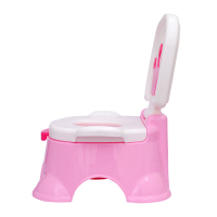 Fisher Price 费雪豪华音乐嘘嘘乐-粉色儿童如厕辅助玩具脚凳 BGP35