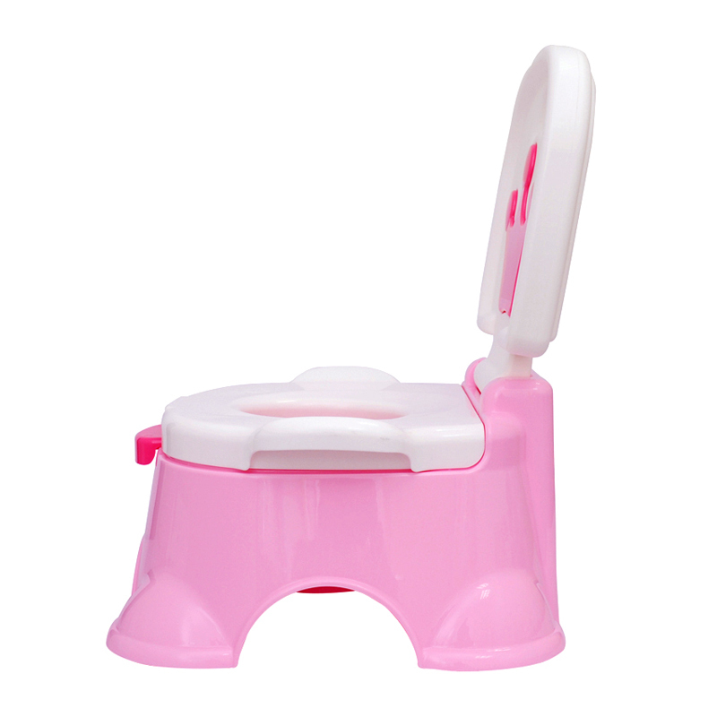 Fisher Price 费雪豪华音乐嘘嘘乐-粉色儿童如厕辅助玩具脚凳 BGP35