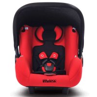 路途乐 躺躺鹅款 TTE01A01 儿童汽车安全座椅 约0-15个月 国旗红