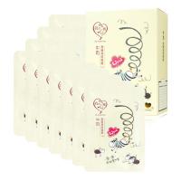 我的心机 牛奶柔嫩亮肤插画蚕丝面膜23g*10片