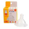 Miffy/米菲宽口径硅胶奶嘴圆孔L号