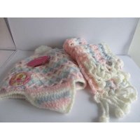 芭比围巾帽子套(粉红)BFB3081A