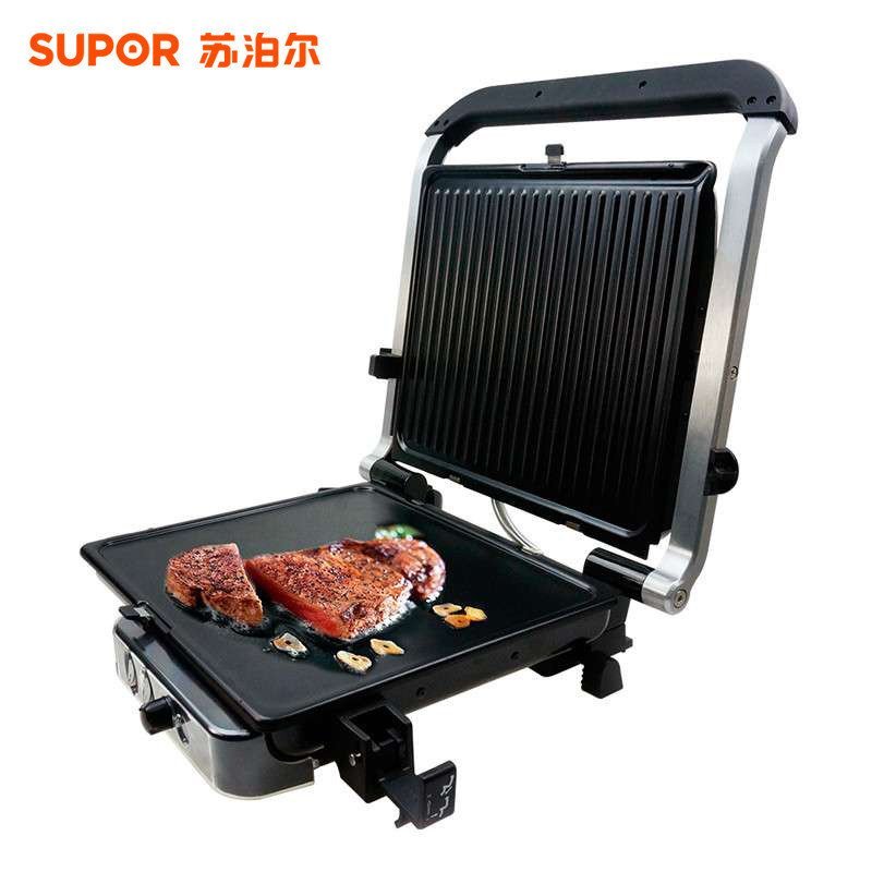 Supor/苏泊尔JK36A11-168法国原装不粘烤盘煎烤机双面悬浮电饼档