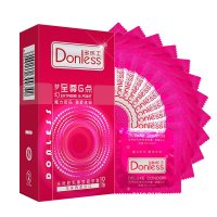 (进口版)多乐士避孕套梦幻G点1盒 安全套共12只 大颗粒 润滑 成人用品