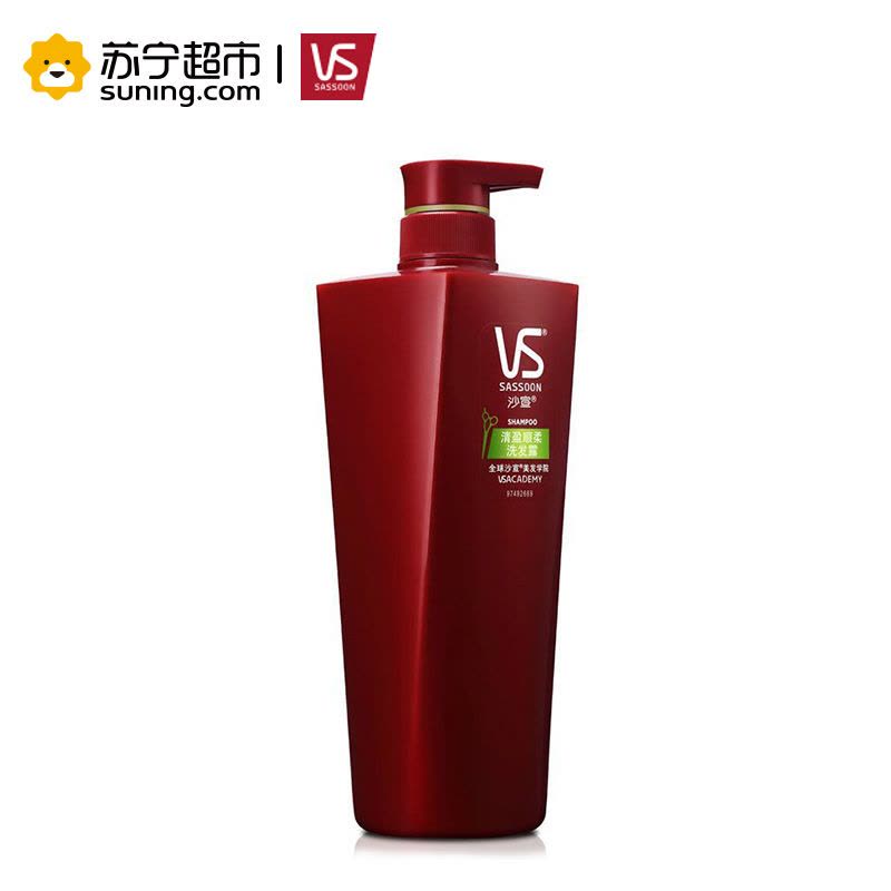 沙宣(VS SASSOON)清盈顺柔750洗发水+750护发素优惠装 宝洁出品图片