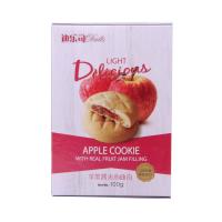 迪乐司 苹果酱夹心曲奇饼干 100g/盒