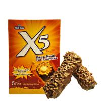 三进X-5杏仁巧克力棒 5支装 180g