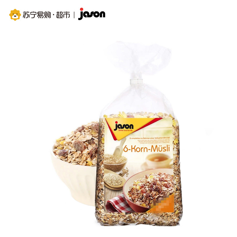 捷森Jason 六种谷物麦片500g