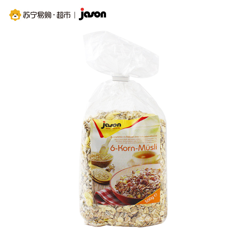 捷森Jason 六种谷物麦片500g