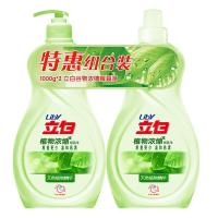 立白 植物浓缩餐具净 1kg+1kg/瓶 特惠组合装