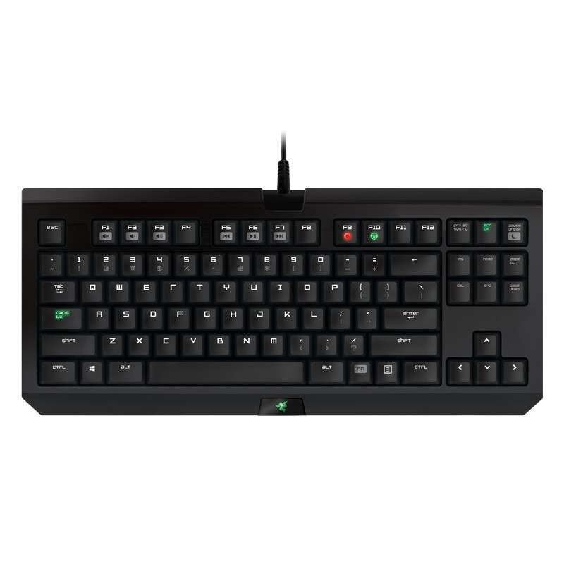 雷蛇(Razer) BlackWidow TE黑寡妇蜘蛛竞技版 潜行版机械键盘