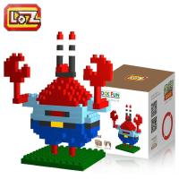 开心屋LOZ积木-蟹老板