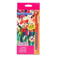马可(MARCO) 12支/24色双色水溶彩色铅笔 4121-12CB