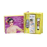 热带风情清洁套装(亮丽塔拉洁面油160ml+可人儿劳拉保湿液30ml+燃情萨姆面膜美白型2P+安娜亚马逊防晒霜15m1)