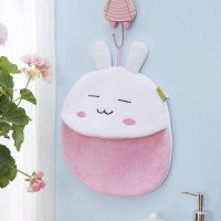 蔻姿kids婴幼儿卡通干发帽-小乖兔  粉色  