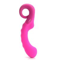 odeco爱登三马达振动棒G点情趣用品(玫红)