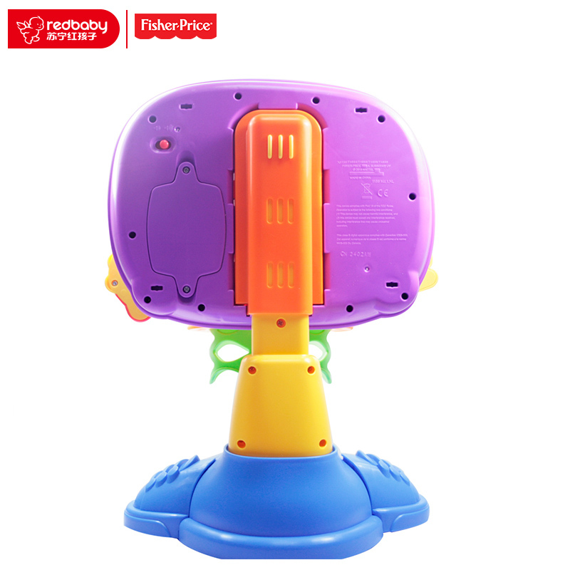 【苏宁自营】费雪(Fisher Price)音乐学习篮球架 (双语) X6158