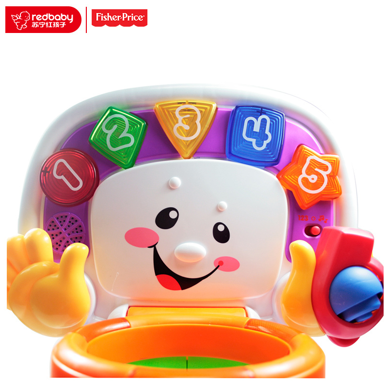 【苏宁自营】费雪(Fisher Price)音乐学习篮球架 (双语) X6158