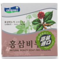 韩国绿漪Cellgreen红参香皂 100g