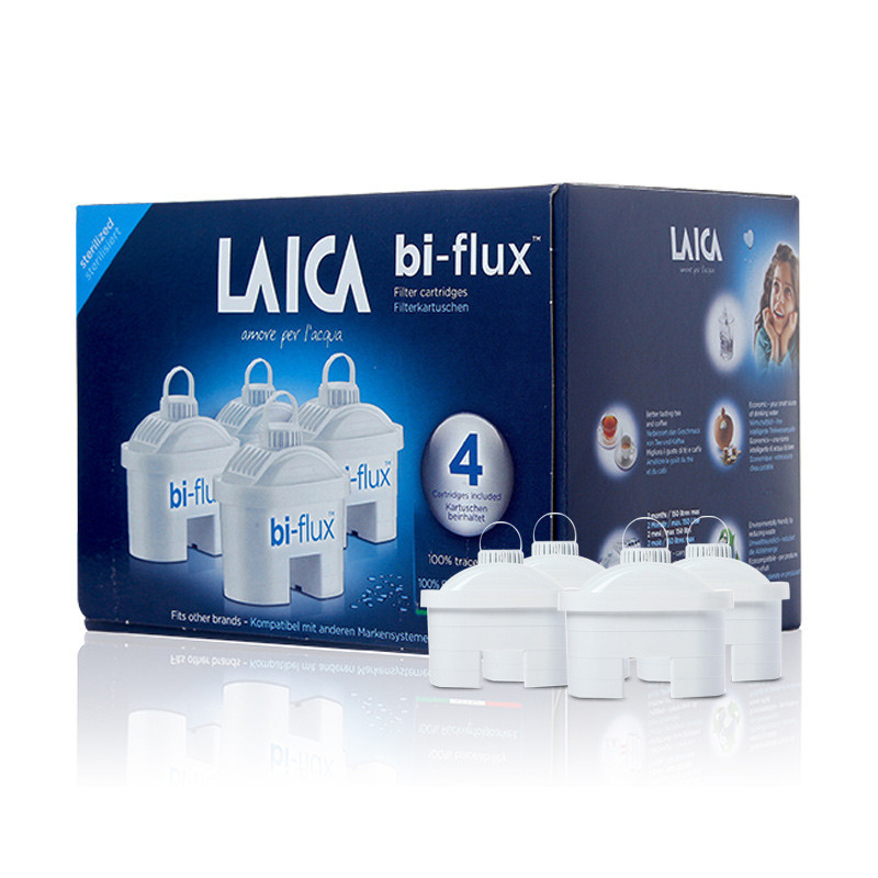 莱卡/LAICA 意大利原装进口 净水壶 净水杯 多效滤芯 长效滤芯 4枚装
