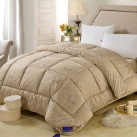迎馨家纺 加大双人精品驼毛冬被芯