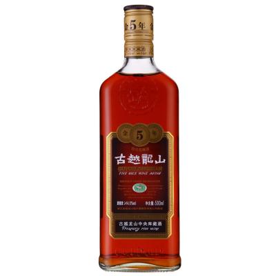 古越龙山库藏金五年花雕酒500ml