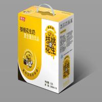 菊乐谷乐坊核桃花生奶礼盒装 200ML*16盒