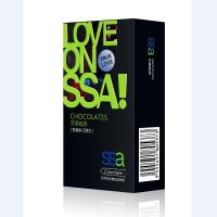 ssa 芳香魅惑型安全套避孕套 果味激情巧克力12只装