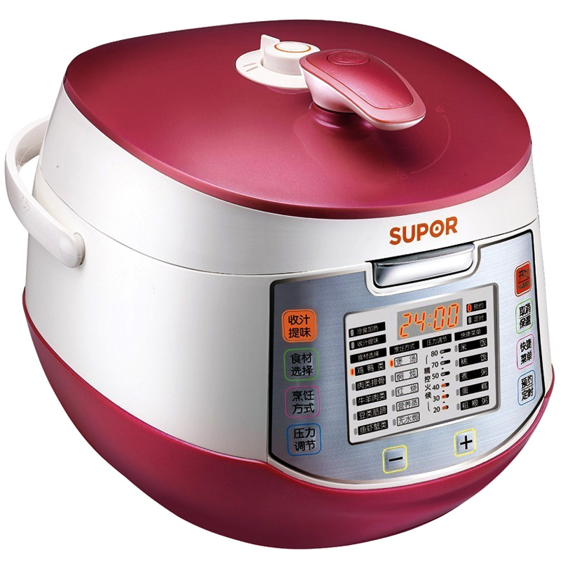 苏泊尔(SUPOR)CYSB50FC88Q-100 电压力锅（一锅双胆）5L大容量 球形内胆高压锅