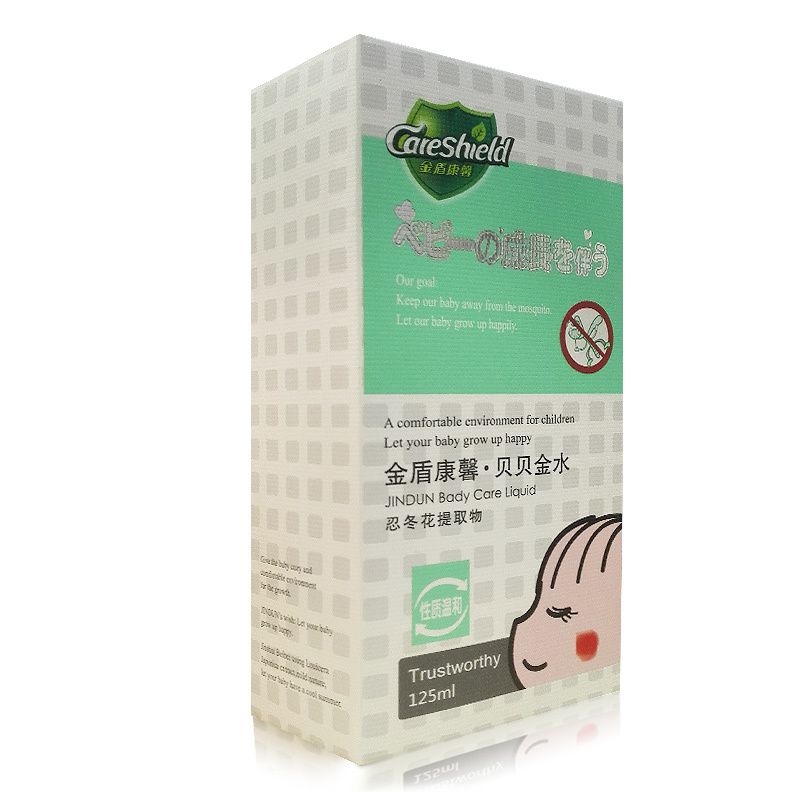 金盾康馨 贝贝金水125ML*1 母婴驱蚊用品 止痒舒爽有香味125ml
