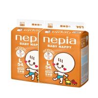 妮飘(Nepia)婴儿纸尿裤L54片*2 9kg~14kg