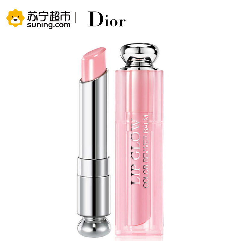 [苏宁超市]Dior克丽丝汀迪魅惑润唇蜜SPF10 3.5g(又名:克丽丝汀迪奥魅惑润唇膏 口红001)高清大图