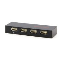 CE-LINK 4129 USB 2.0 4口集线器 4HUB 黑色