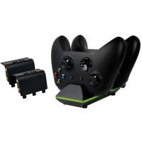 SPARKFOX (闪狐)XBOX ONE无线游戏手柄双座充加双充电高容量电池包套装